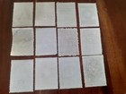 Yugoslavia Croatia Shs Vintage Revenue Fiscal Stamps Lot Of 12 Taksena Marka  