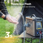 Bougerv Upgraded Portable Propane Water Heater Hot Water Heater For Showering