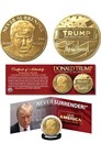Trump 2024  Golden Proof Coin Maga Privy Mark  1 Oz And 39 Mm