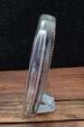 Nos Vtg Mikasa Clear Glass Ribbed Oval Picture Frame Japan Wedding 3 X 4 5 Photo