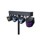 Mint Colorkey Partybar Go Batt  Powered Effect Lighting Pkg W  Stand Carry Bag