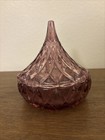  Glass Hershey Kiss Candy Dish - A Sweet And Stylish Delight Medium Blush