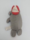 Coca-cola Seal Bean Bag Plush In Baseball Cap W  Bottle  0107 1997