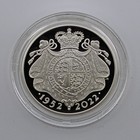 2022 Platinum Jubilee Silver Proof 2-coin Set Royal Mint   Rcm 2oz Ogp Coa