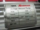 Not Working Robinair Vacumaster Economy Vacuum Pump - 2-stage  5 Cfm   Red