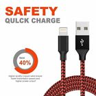 3 Pack For Iphone X Iphone  11 12 13 14usb Sync Charger Cable Charging Data Cord