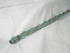 5  Copper Pole Twisted Lightning Rod Barn Roof Topper Ball Weather Vane Ground B