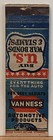 Levin s Auto Supply Co San Francisco Ca California Buy War Bonds Matchbook Cover