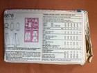 Simplicity Sewing Pattern 6878 Misses Unlined Jacket Pants Bias Skirt Size 12