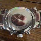 Akribos Xxiv Chronograph Men s Wristwatch Stainless Steel Black Dial 50m