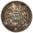Guatemala - 10 Centavos - 1934 - Km 239 1 - Silver  720