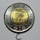 2017 Canada Classic Polar Bear 2 Dollar Toonie Coin Tc