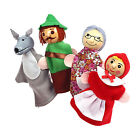 Finger Puppets 4pcs Storytelling Finger Puppet Toys For Decoration Kids Adults
