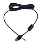 Black 2 2m  86 61 mouse Mice Usb Braided Cable Line Wire For Logitech G500 G500s