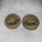 Bsa 2- 1958 Safety Good Turn  be Prepared  Blue River Neckerchief Slides Ss-123
