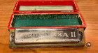 M  Hohner Chromonika Ii Harmonica   With Original Case
