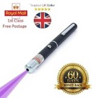 Purple Laser Pointer Pen Dot Light Beam Visible Lamp Torch 1mw 405nm Penlight Us