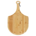 Bamboo Pizza Peel  Baking   Serving Wooden Paddle Cutting Board With Handle