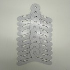 Build A Bear White Blue Teddy Clothes Hangers  set Of 10  Excellent Condition