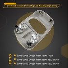 Overhead Console Housing Reading Light For 02-10 Ram 1500 2500 3500 1dk78bd1aa