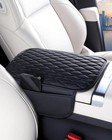 Eskonke  upgraded  Car Center Console Cover With 2 Storage Bags - Premium Black
