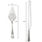 Wedding Cake Cutting Set  Stainless Steel Cake Knife And Server