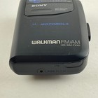 Vintage Sony Walkman Wm-fx101 Radio Cassette Tape Player Black Am fm Portable