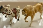 Lot Of  4 Vintage Miniature Porcelain Horses- Delicate And Beautiful