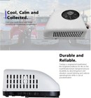 24v Rv Air Conditioner Electric Rooftop Ac Unit Fit Motorhome Caravan Heat cool
