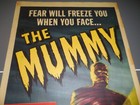1959 The Mummy Hammer Original Insert Poster Excellent