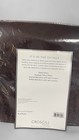 Croscill Plateau Euro Pillow Sham  Brown Brand New