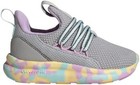 New Adidas Kids Lite Racer Adapt 7 0 Black Multi Flash Many Sizes