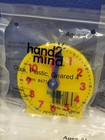 Hand2mind 4  Geared Clock - Telling Time Teaching learning Clock New  set Of 14 