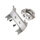 All-in-one Accessory Clamp - 1-1 2  Tube  Billet Aluminum - 2 Pack