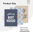 Tocliky Boy Nursery Wall Art Decor Toddler Baby Boy Room Canvas Pictures Blue Co