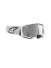 Alpinestars Vision 8 Corp Goggle White Mirror Silver Lens New In Box