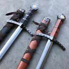 23  King Arthur Fantasy Excalibur Crusader Medieval Sword Historical Blade Knife