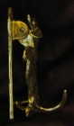Dachshund Solo Door Knocker In Bronze