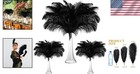 90 Large Natural Ostrich Feathers Bulk For Diy