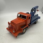 Japanese Tin Litho Friction 1950s Wreck Tow Truck Boxed Works S s s  Int 