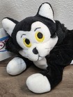 Disney Store Mini Bean Bag Figaro 8  Pinocchio Beanie Plush Toy Nwt