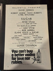 Sugar - Rare Tony Roberts  George Blackwell  Robert Morse Signed Playbill 1972