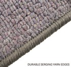 Custom Size Geometric Design Slip Resistant Washable Runner Rug