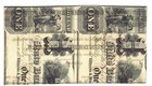 1842 Lockport Illinois The Illinois And Michigan Canal  100 Obsolete Currency