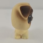 Authentic Rare Lps Hasbro Littlest Pet Shop  623 Messiest Pug Dog Glass Eyes