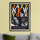 1956 New York Jazz Festival Jazz Poster - Randall s Island  Ny