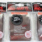 3 Pack Ultra Pro Small Sleeves 60ct Matte Brown Yugioh  84271