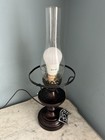 Vintage The Classic Hurricane Style Table Lamp By Alsy Lighting New In Box Read