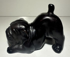 Collectible English Bulldog Figurine 4  Long Resin