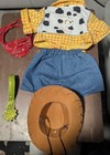 Build A Bear Toy Story Sheriff Woody Outfit With Hat Preowned